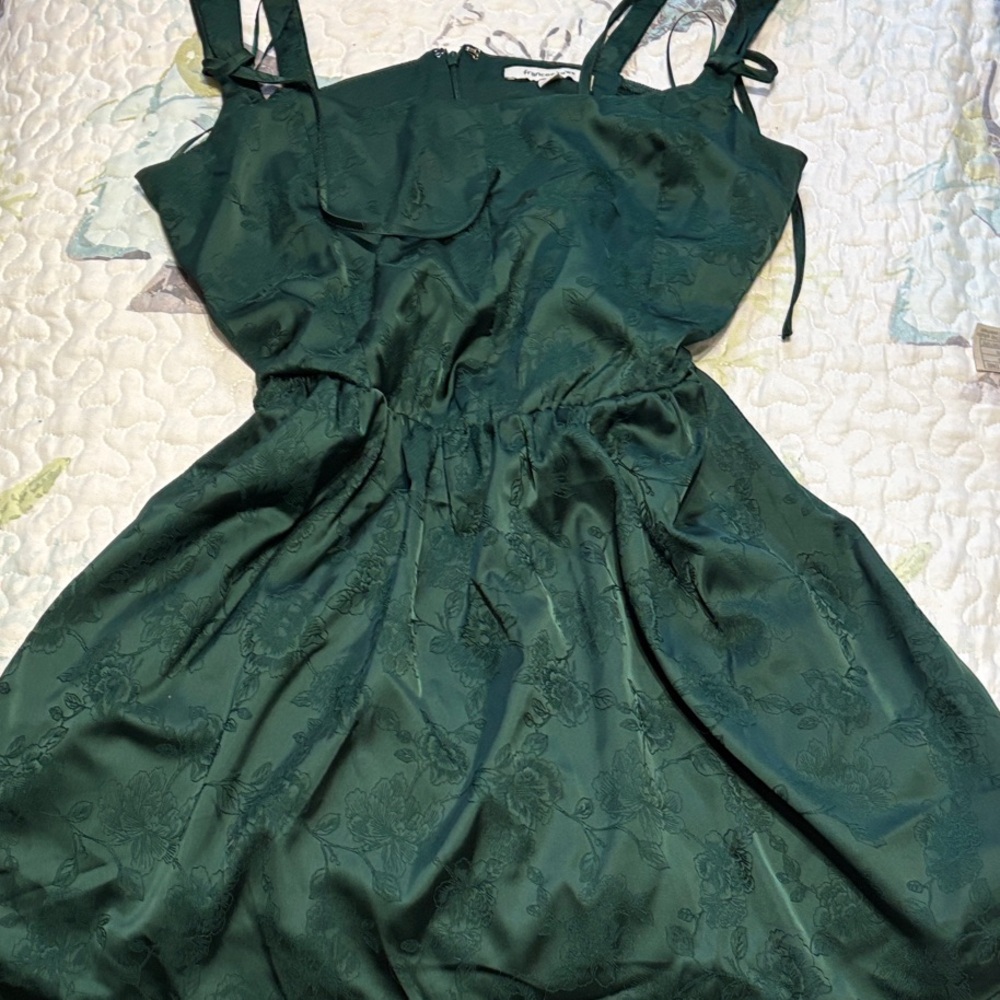Francesca's Collections Forest Green Mini Dress